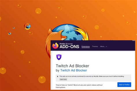 twitch adblocker firefox|How to Download & Install Twitch Adblock on Firefox